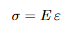 <p>Explanation: E is the slope of the initial stress-strain curve (stiffness)</p>
