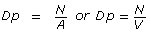 <p><span>the number of individuals in a given unit of area (land) or volume (air or water) </span></p>