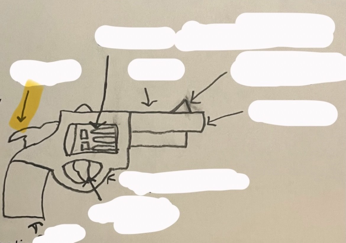 <p>what part of the revolver is this?</p>