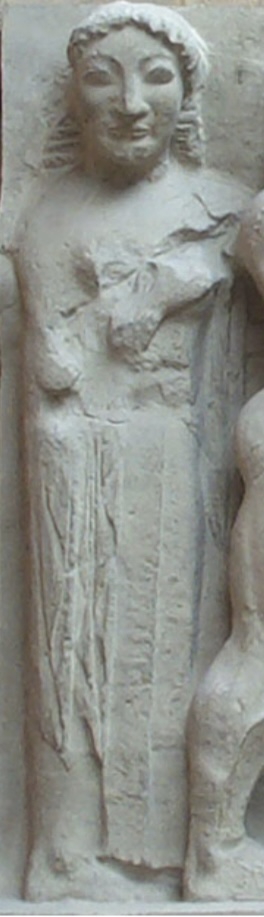 <p>How does the figure of Athene undermine the metope?</p>