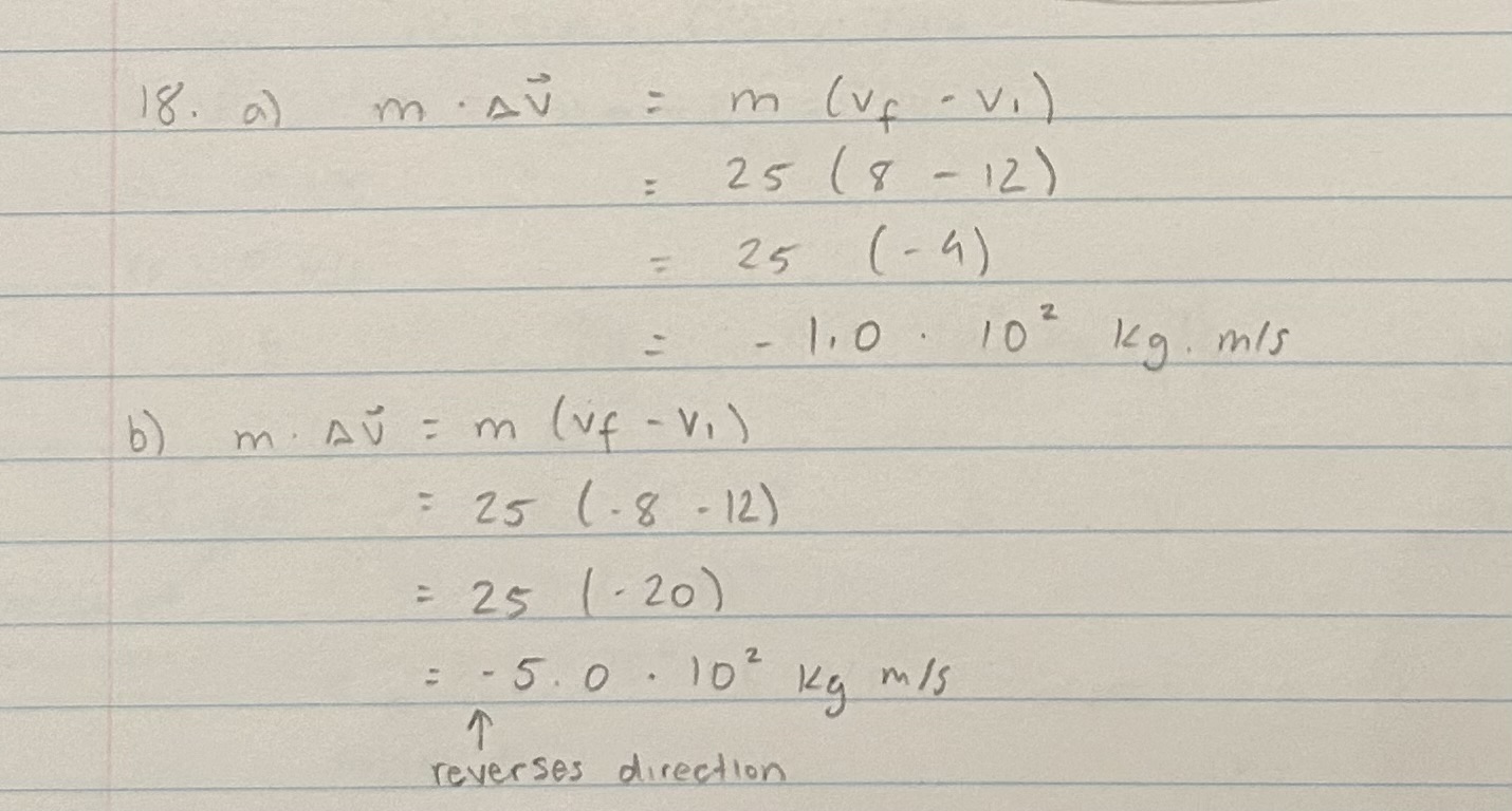 <p>b) -8 m/s </p>