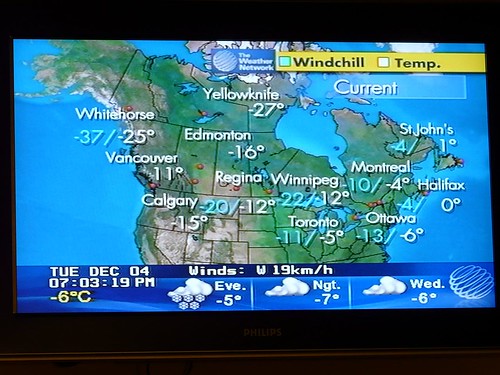 the weather report