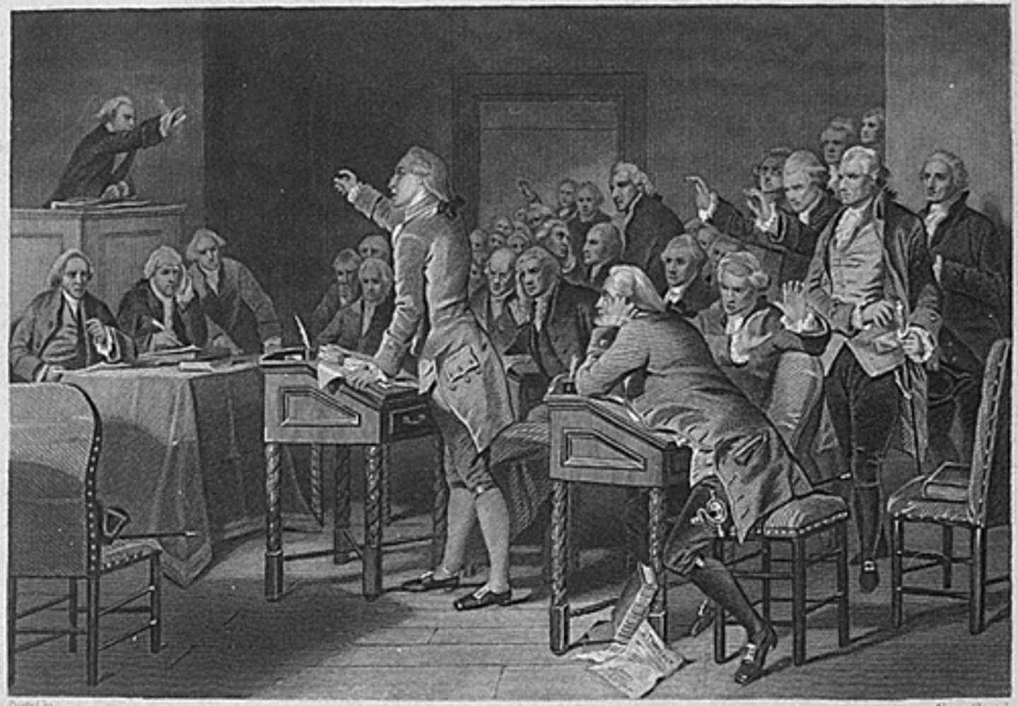 <p>A meeting of delegations from many of the colonies, the congress was formed to protest the newly passed Stamp Act It adopted a declaration of rights as well as sent letters of complaints to the king and parliament, and it showed signs of colonial unity and organized resistance.</p>