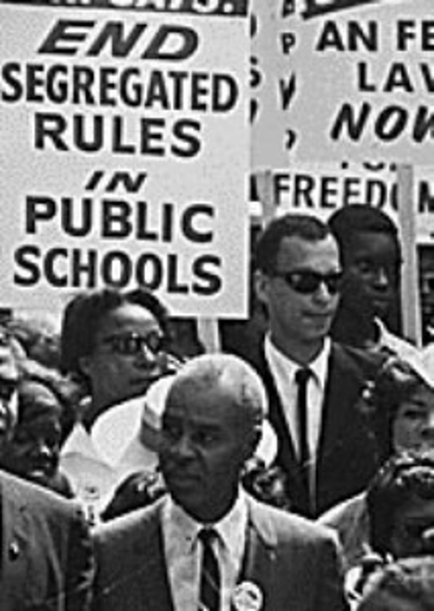 <p>A supreme court case ended segregation in public schools. It overturned Plessy v. Ferguson, which said public facilities could be separate but equal. The Brown decision said "separate but equal is inherently unequal".</p>