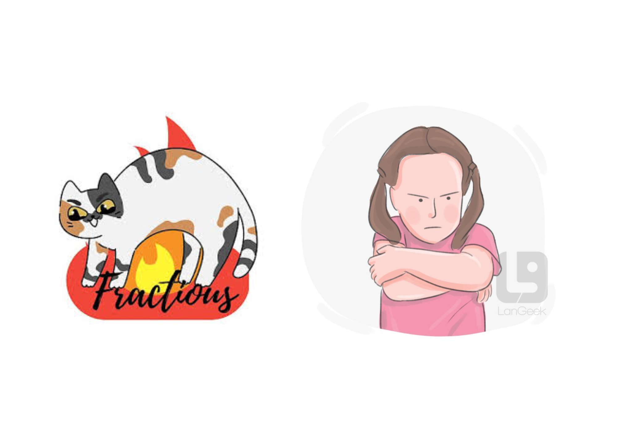 <ol><li><p>unrully (a): diff to control (a grp/ org)</p></li><li><p>(of children) invitable, easily upset</p></li></ol><p></p>