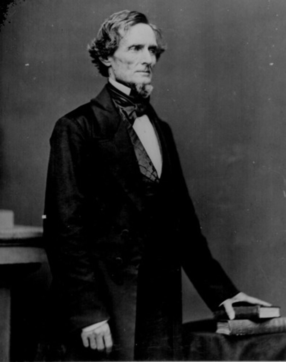 <p>Confederate President</p>