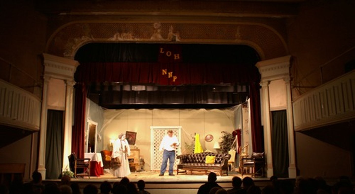 <p>stage play</p>