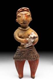 <p>Female with Dog </p>