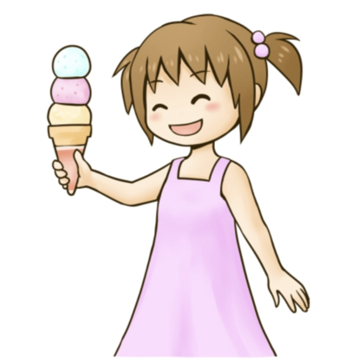 <p>to buy ice cream</p>