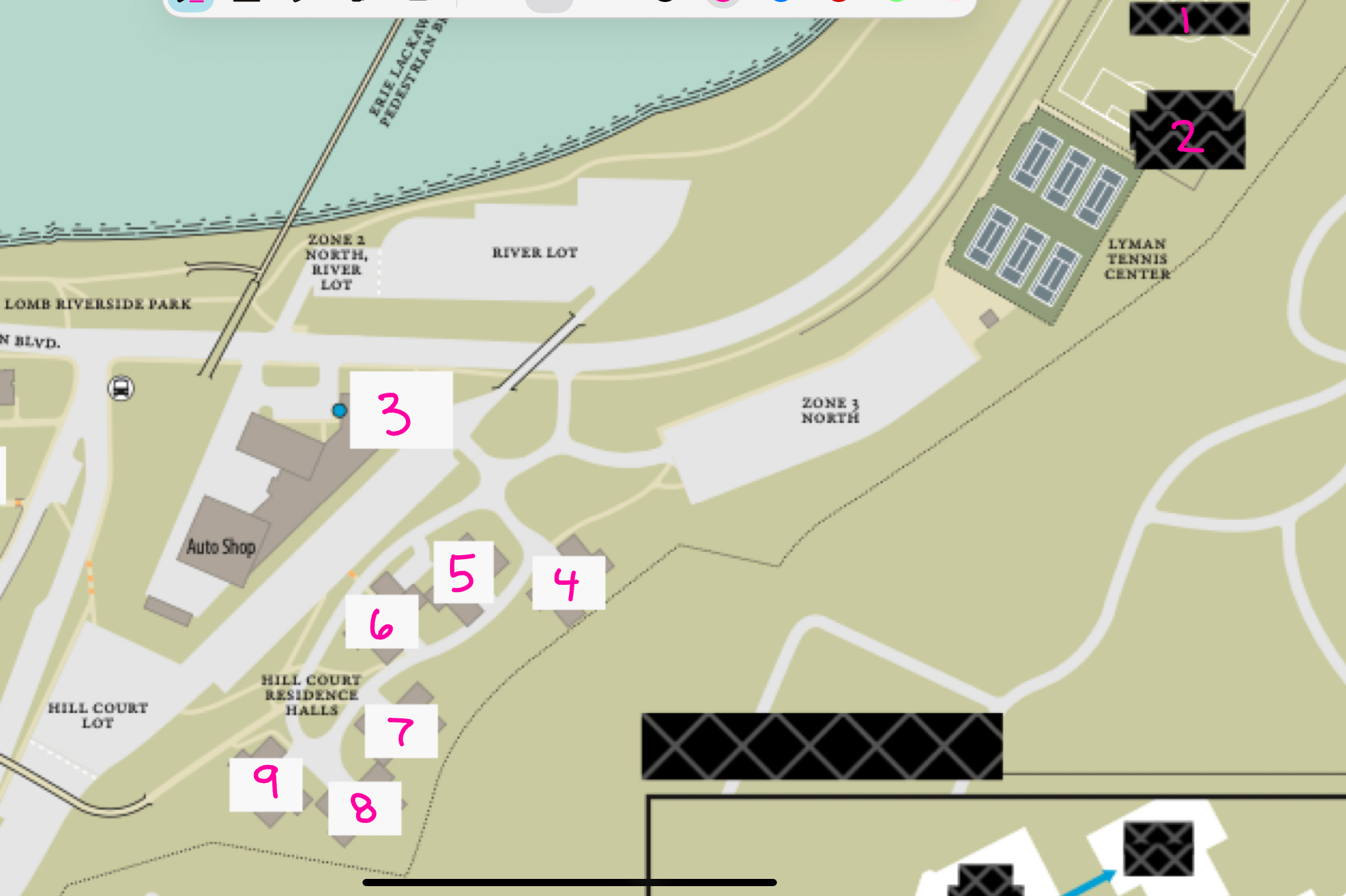 <p>label the map</p>