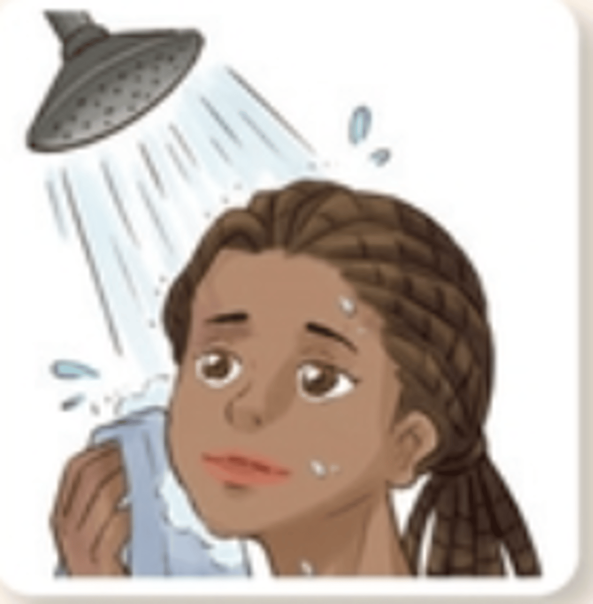 <p>to take a shower</p>