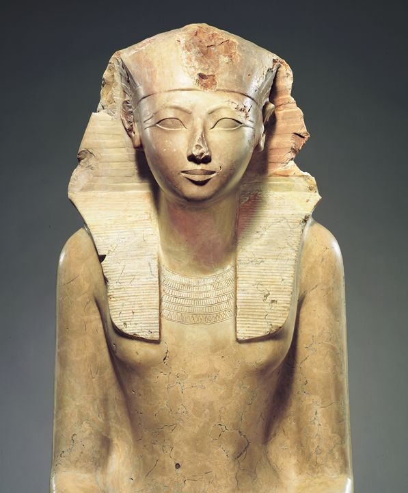 <p>Statues of Hatshepsut</p>
