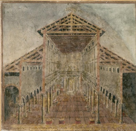 <p>Old Saint Peter’s Basilica</p>