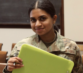 <p>Cadet Colonel Rhea Titus </p>