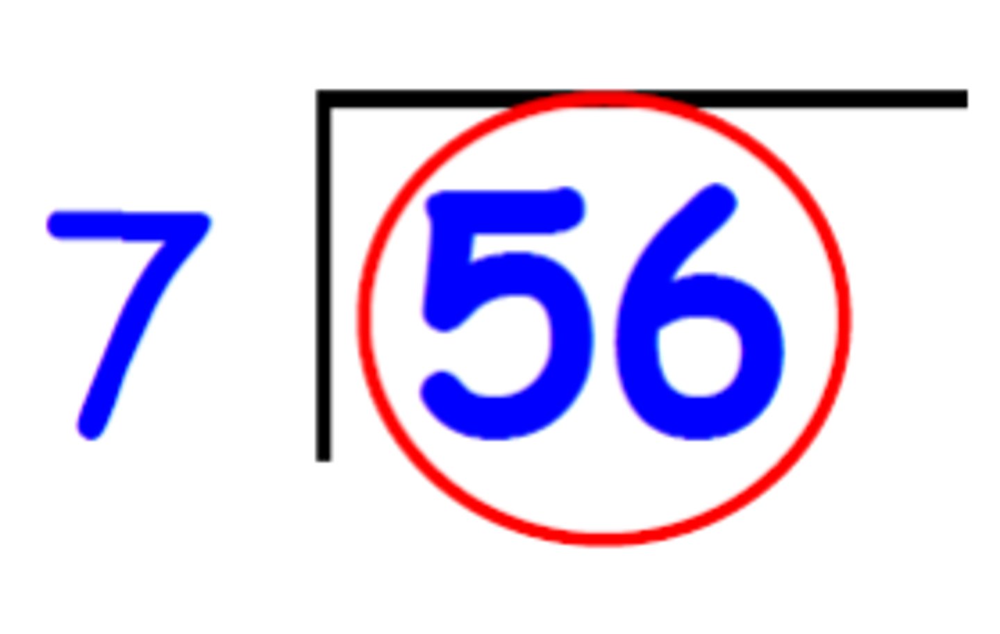<p>the number that is being divided (goes on the inside)</p>