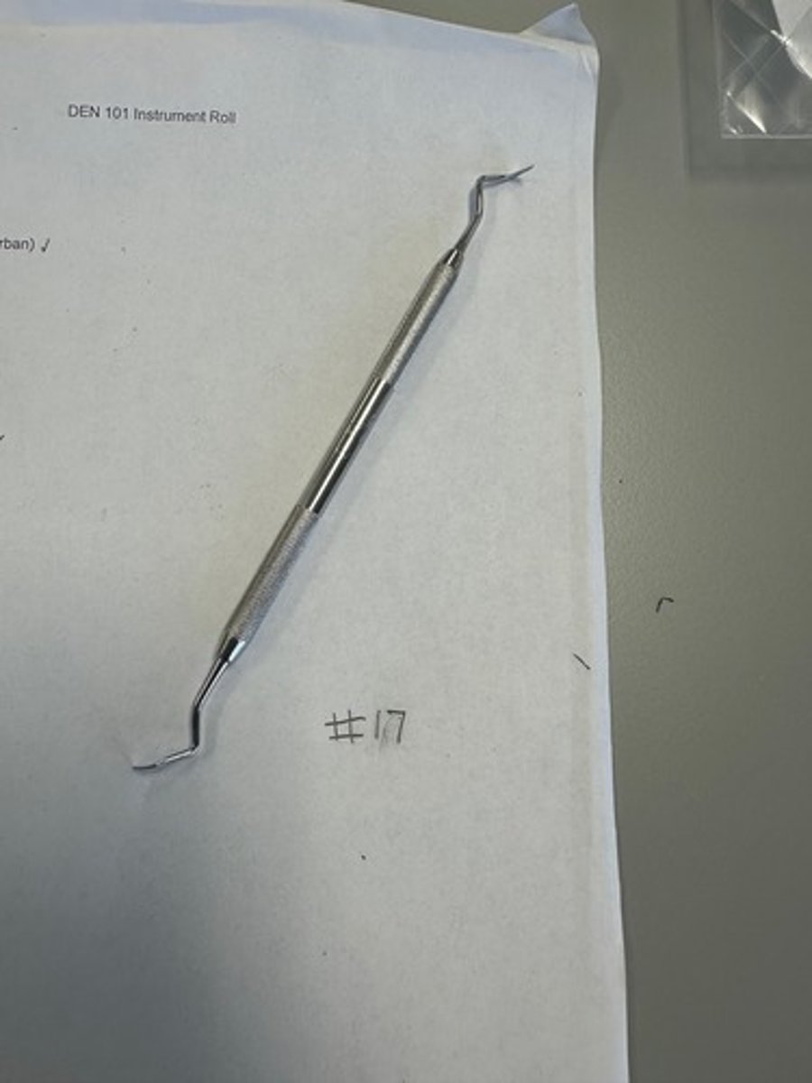 <p>For the removal of excess restorative material along the margin where the material and tooth structure meet (restorative)</p>