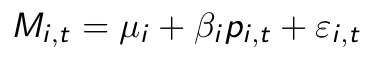<p>What do you think of this model for market shares?</p>