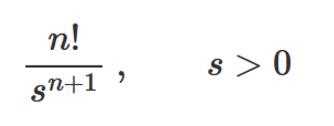 <p>F(s) =</p>
