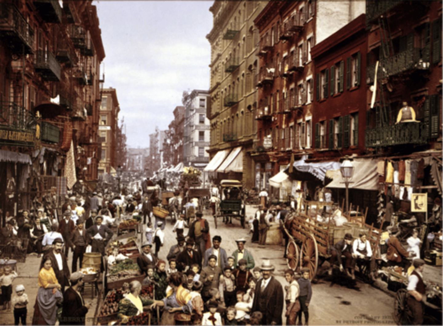 <p>Came to the U.S. because of the Irish Potato Famine. Many worked in factories in harsh conditions for little pay. Clashed as they attempted to create Catholic churches in NE cities.</p>