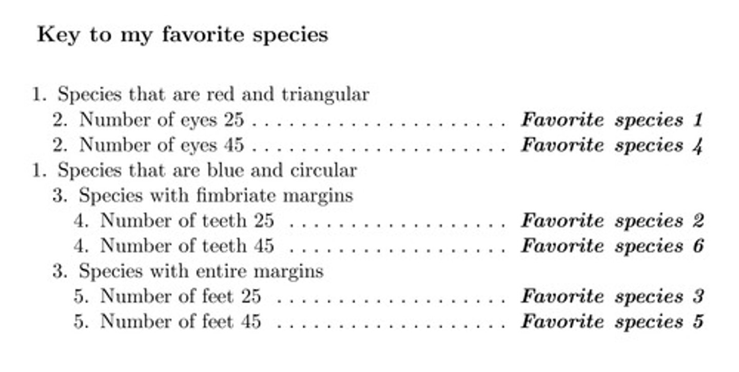 <p>I have a species of insect with compound eyes that is blue and circular, they have entire margins, they have 25 feet.</p><p>A. 1 B. 3 C. 5 D. 6</p>