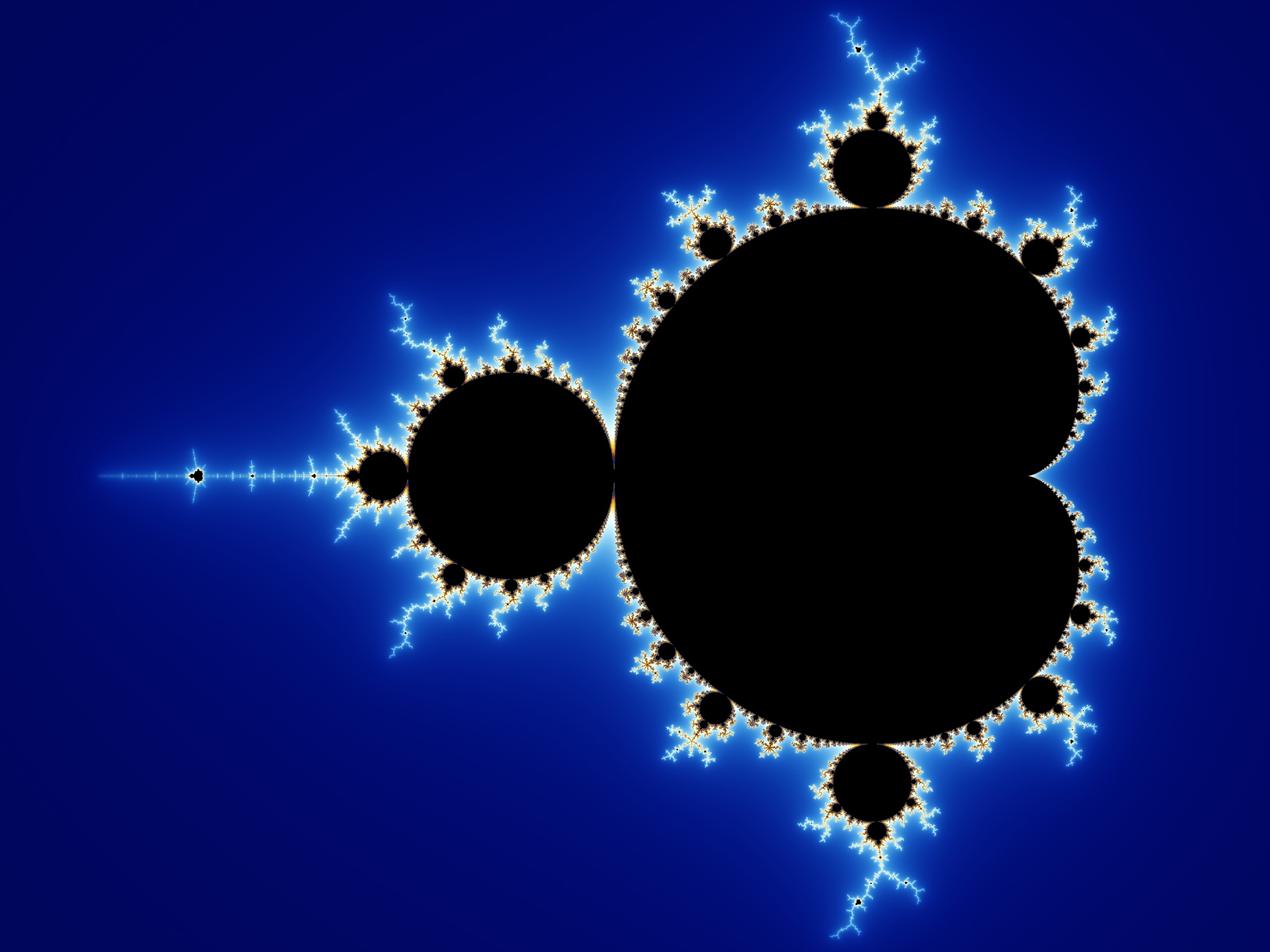 <p>an object or quantity that displays self similarity on all scales</p>