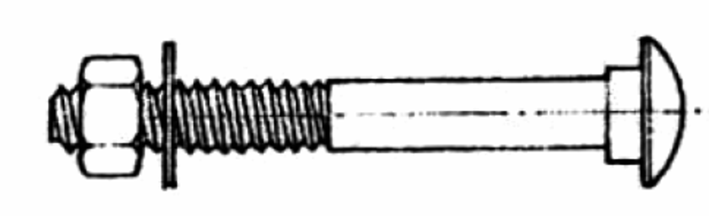 <p>KIND OF BOLT: Used where the head may be inaccessible to the placement of a nut; when an exceptionally long bolt is needed</p>