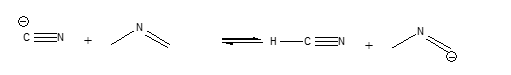 <p>For the following acid-base reaction, predict which side the equilibrium is favored.</p><p>A) favor the right side</p><p>B) favor the left side</p><p>C) neither</p>