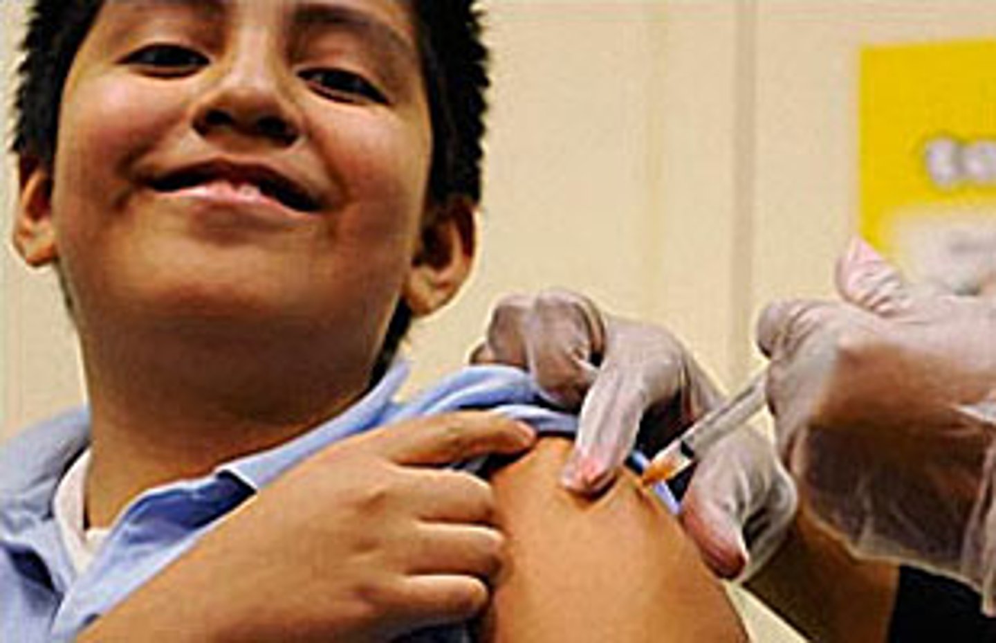 <p>used to stimulate an immune response against a pathogen without having to be infected</p>