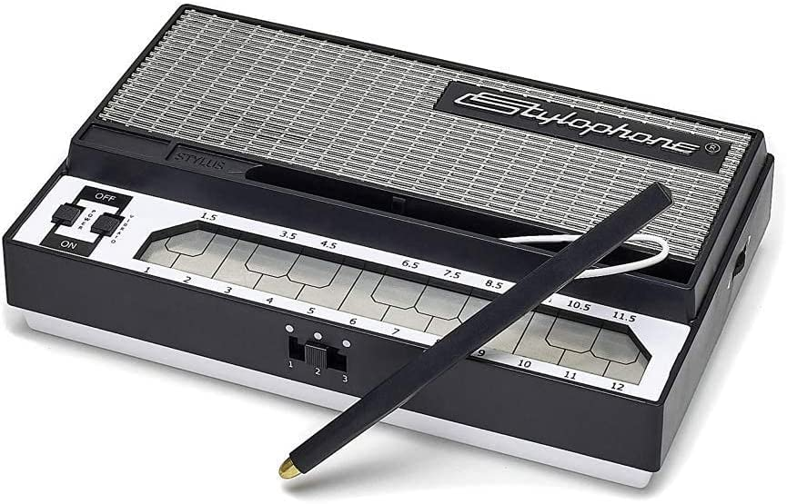 <p>Instruments quickly <strong>fade ou</strong>t.</p><p>Vocals and <strong>stylophone</strong>.</p>