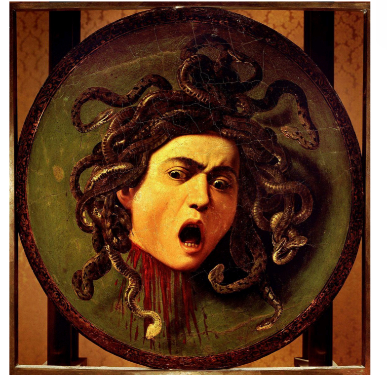 <p>Caravaggio, Medusa</p>