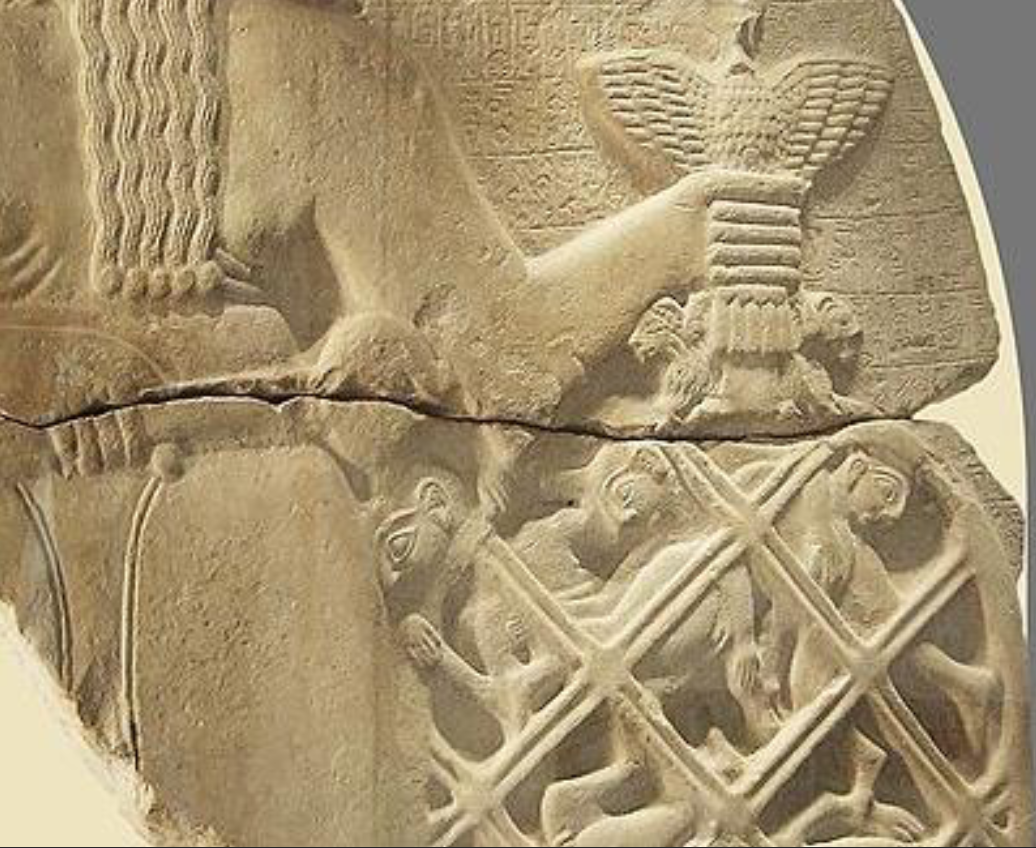 <p><span style="background-color: rgba(0, 0, 0, 0);"><span>Stele of the Vultures: </span></span><span style="line-height: 20.925px;"><span>The earliest “historical” war; Inscriptions give a description of a border conflict between two city states, Lagash and Umma.&nbsp; The motivation of the conflict, which lasted for a long time (c. 2500-2350 BCE), was the control of agricultural land. Each city blamed the other for illegal occupation of an area called Gu-Edina = “the edge of the plain.” It was also presented also as the conflict between the two main gods of the contenders, Ningirsu for Lagash and Shara for Umma. The documents from Lagash affirm that the boundary had been decided by the chief god Enlil, and then the people of Umma had crossed the line illegally.&nbsp;</span></span></p><p></p><p><span style="line-height: 20.925px;"><span>A&nbsp;victory stele&nbsp;erected near the contested territory, marking the site of battle.&nbsp;</span></span></p><p class="Paragraph SCXW150932072 BCX0" style="text-align: left;"><span style="line-height: 20.925px;"><span>Originally:&nbsp;</span></span></p><p class="Paragraph SCXW150932072 BCX0" style="text-align: left;"><span style="line-height: 20.925px;"><span>~1.8 meters tall&nbsp;</span></span></p><p class="Paragraph SCXW150932072 BCX0" style="text-align: left;"><span style="line-height: 20.925px;"><span>Two Sides of the Stele&nbsp;</span></span></p><p class="Paragraph SCXW150932072 BCX0" style="text-align: left;"><span style="line-height: 20.925px;"><span>Historical Side&nbsp;— Human action&nbsp;</span></span></p><p class="Paragraph SCXW150932072 BCX0" style="text-align: left;"><span style="line-height: 20.925px;"><span>Divine Side&nbsp;— God’s intervention&nbsp;</span></span></p><p class="Paragraph SCXW150932072 BCX0" style="text-align: left;"></p><p class="Paragraph SCXW150932072 BCX0" style="text-align: left;"><span style="line-height: 20.925px;"><span>This Shows the Divine Side:&nbsp;Ningirsu’s&nbsp;Victory&nbsp;</span></span></p><p class="Paragraph SCXW217845620 BCX0" style="text-align: left;"><span style="line-height: 20.925px;"><span>Ningirsu, Lagash’s chief god, is shown gigantic&nbsp;</span></span></p><p class="Paragraph SCXW217845620 BCX0" style="text-align: left;"><span style="line-height: 20.925px;"><span>Enemies are trapped in a&nbsp;net&nbsp;</span></span></p><p class="Paragraph SCXW217845620 BCX0" style="text-align: left;"><span style="line-height: 20.925px;"><span>Net handle shaped like an&nbsp;eagle-lion hybrid, a divine symbol&nbsp;</span></span></p><p class="Paragraph SCXW217845620 BCX0" style="text-align: left;"><span style="line-height: 20.925px;"><span>Enemies are tiny, tangled, helpless&nbsp;</span></span></p><p class="Paragraph SCXW217845620 BCX0" style="text-align: left;"><span style="line-height: 20.925px;"><span>One is executed with a mace&nbsp;</span></span></p><p class="Paragraph SCXW217845620 BCX0" style="text-align: left;"><span style="line-height: 20.925px;"><span>Represents&nbsp;total destruction&nbsp;</span></span></p><p class="Paragraph SCXW217845620 BCX0" style="text-align: left;"><span style="line-height: 20.925px;"><span>Text inscriptions explain the scene.&nbsp;</span></span></p>