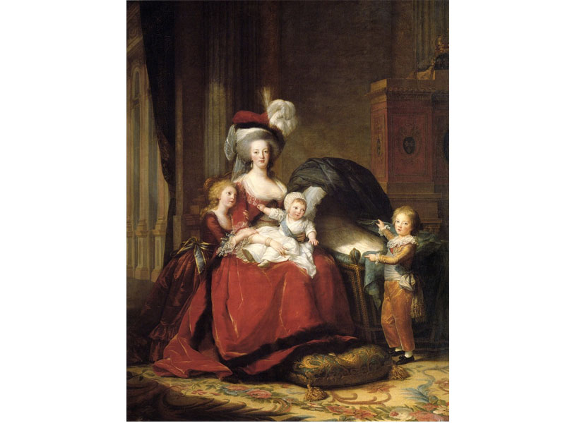 <p><em>Portrait of Marie Antoninette with her Children</em></p>