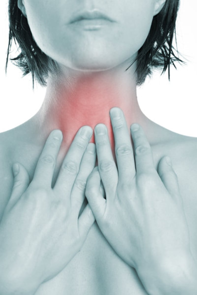 <p>sore throat</p>