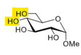 <p>How to selectively protect the 1,3-diols?</p>