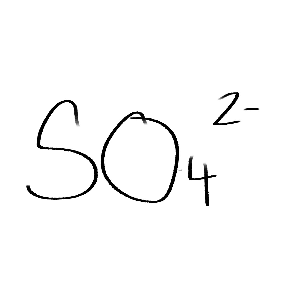 SO4 2-
