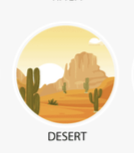 <p>Hot desert</p>