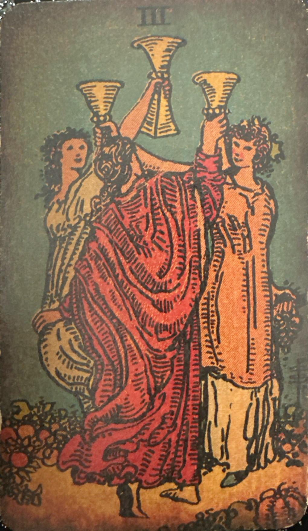 <p>III - Three of Cups</p>