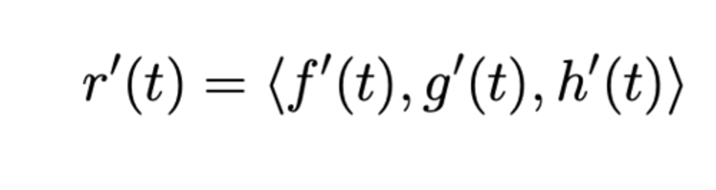<p>take derivative normally, piece by piece</p>