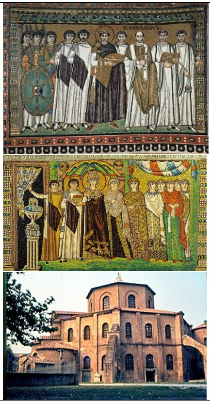 <p>San Vitale (date &amp; material)</p>