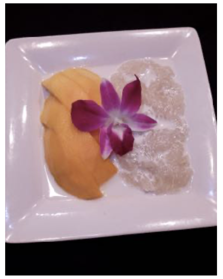 <p>Mango Sticky Rice</p>