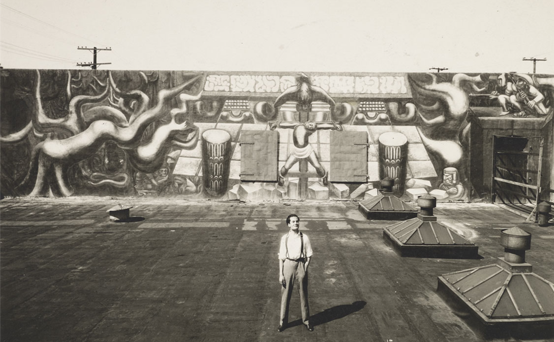 <p>David Alfaro Siqueiros, Mexican Muralisim</p>