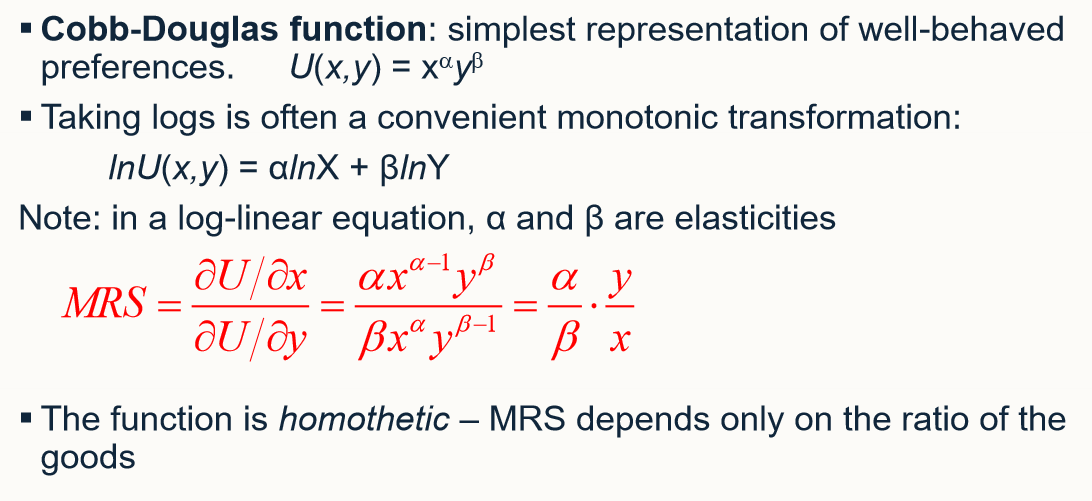 <ul><li><p>MRS is homethetic - MRS only depends on the ratio of the goods&nbsp;</p></li></ul><p></p>