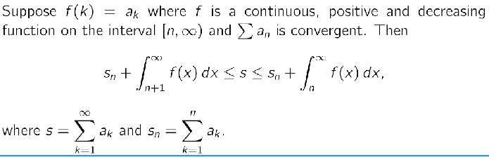 <p>Basically we can confidently say that <strong>s </strong> is within these 2 bounds</p>