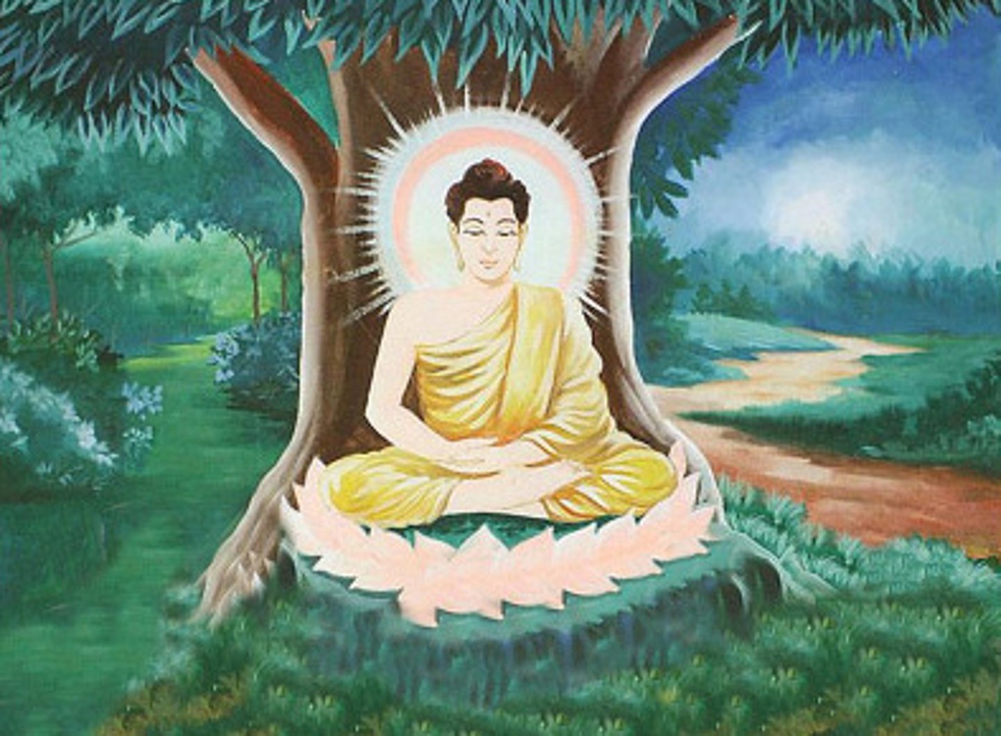 <p>Grew out of Hinduism, originated in India but became more popular in other Asian countries, belief in reincarnation with the focus on teachings of Buddha including 4 noble truths and 8 fold path</p>