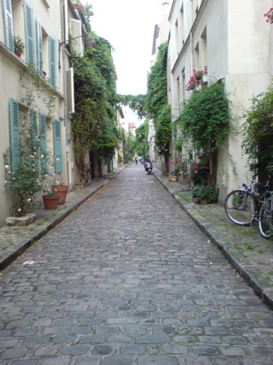 <p>de straat</p>