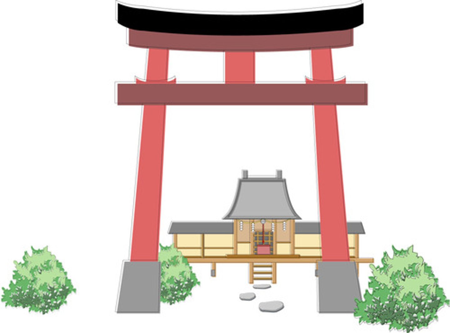 <p>Đền thờ - じんじゃ</p>