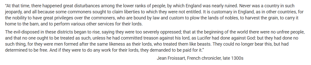 <p><span><span>The events described in the passage represent a reaction against which of the following forms of coerced labor?</span></span></p>