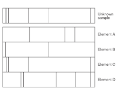 <p>Which elements are in the sample?</p>