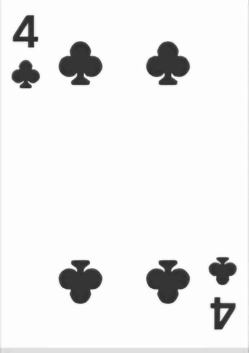 <p>4 of clubs. </p>