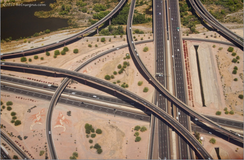 <p>Interstate Route </p>